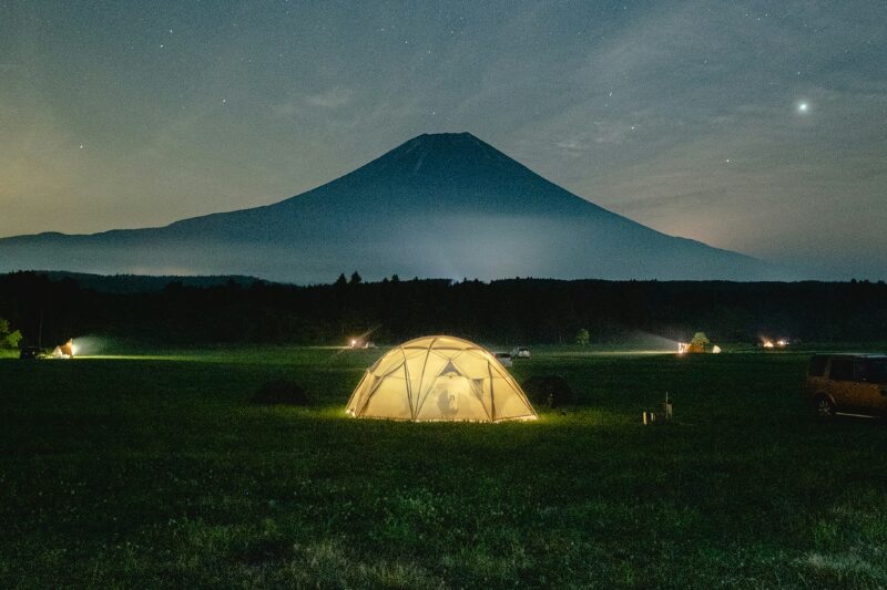 キャンプ場が豊富