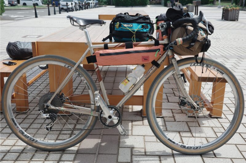 春の自転車キャンプ装備紹介